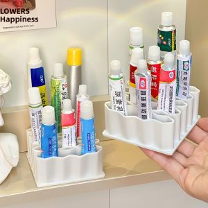 YUHANG | Medicine Organizer with Compartments for Desk Use Portable Home Silicone Storage Rack