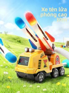 Rocket Launching Toy Light Up Step Rocket