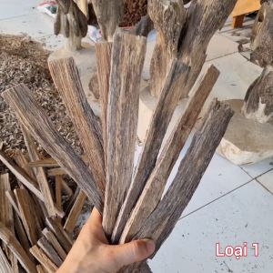 100g 7 thanh lớn Trầm miếng xông đốt tẩy uế xưởng trầm âu lạc