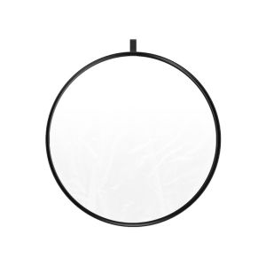 NUOPUCHI | Portable Folding Reflective Board Photography Props 80cm Gold And Silver Dual Purpose Fill Light Board Soft Light Board Lighting Board Studio Outdoor Small Photography Equipment Round