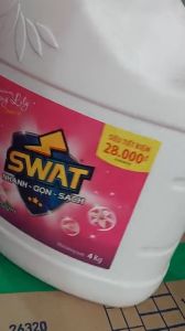 Swat Húng Lyly Scented Floor Cleaner 4kg - Fragrance-Infused Non-Toxic Cleaning Solution