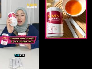 Hydrolyzed Collagen Tripeptide NMN CollaWhite cara terbaru cerahan kulit semula jadi
