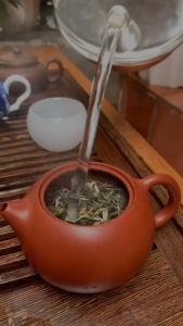 Lục Trà Shan Tuyết Cổ Thụ Hà Giang Vụ Xuân Trà Hảo Hạng Thiện Tài  (1 tôm 2 lá) Túi 200 gram