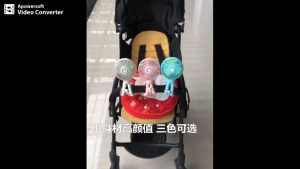 Octopus Handheld Fan Mini Personal Stroller Fan with Flexible Tripod Rechargeable Adjustable 3 Speeds For Baby Stroller