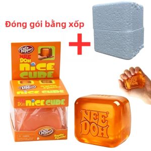 Schylling | Đồ Chơi Giác Quan Mềm Hình Khối Cam Schylling Nee Doh Nice Orange Cube Hộp Quà Bí Mật Giúp Giảm Căng Thẳng Và Chơi Trên Bàn Dành Cho Cả Nam Và Nữ Từ 14 Tuổi Trở Lên