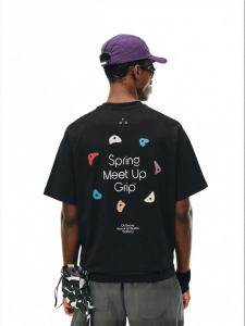 FPA | Climbing Pattern Color Blocking COOLMAX Outdoor Sport T-Shirt