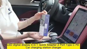 Panasonic Retractable Car Chargers 4 in 1 Fast Charger charging for Car Cigarette Lighter Adapter USB Type C Charg