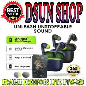 Oraimo X MDL TWS Earphone Bluetooth v5.3 Freepods Lite ENC OTW-330