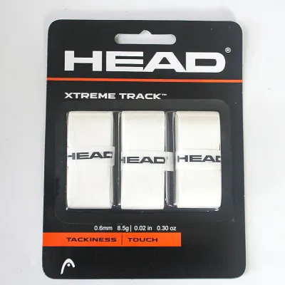 HEAD | 3pcs HEAD Tennis Racket Overgrip Sweat Band Absorption Grip PU Badminton Racket Handle Grip Tennis Griptape Padel Racket Grip