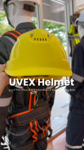 UVEX 9772 Pheos B-WR Safety Helmet with Vent Long Brim | lightweight Safety Helmet