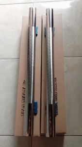 Handle Pintu Oval Rintik Full Stainless 45cm & Pegangan Pintu Kaca