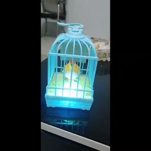 MAINAN ANAK FAMILY PETS PUPPY SANGKAR BURUNG SARANG BIRD SUARA SENSOR BUNYI BURUNG PIARA PET