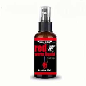 2026 Bloodworm Attractant Spray-60ml Fast-Acting Scent for Lakes & RiversProfessional Fishing Additive with USA Quality Formula