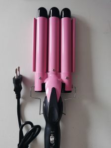 IRUIBEAUTY Professional Hair Curling Iron Ceramic Triple Barrel Hair Curler Irons  Hair Styler Hair Waver Styling Tools