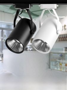 Ultra-Bright LED Spotlight COB Track Light 7W 12W 20W 30W for Clothing Stores Jewelry Showrooms Living Room Background Walls