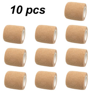 10 Rolls Self Adhesive Elastic Sports Bandage Wrap -  Joints & Limbs & Pet Protection | Athletic Injury Tape | Compression Strap