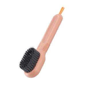 Shoe Brush Automatic Liquid Discharge Deep Cleaning Soft Bristles Household Laundry Cleaning Brush for Daily Use
