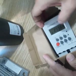Công tắc hẹn giờ điện tử bật tắt thiết bị theo chu kỳ thời gian thực bảo hành 12 tháng sử dụng tải lên đến 25A
