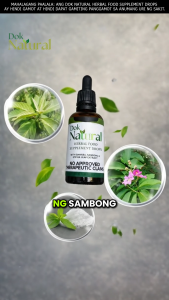 Dok Natural Herbal Food Supplement Drops | Sambong Banaba Stevia | 5 x 50ml | FDA Registered | No Approved Therapeutic Claims