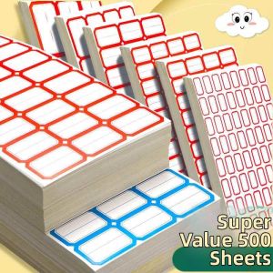 NAIFUNA | Self-Adhesive Waterproof Name Writing Classification Marker Stickers