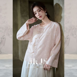 JK＆JS | Modern Chinese-Style Elegant Lightweight Top for Summer
