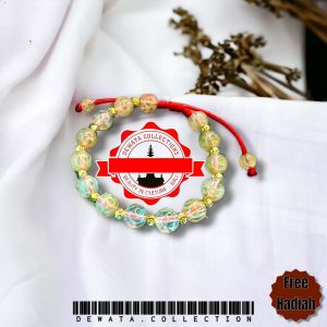 Gelang Mahadewi Sri Sedana (Dewi Padi) - Batu Citerine 8mm