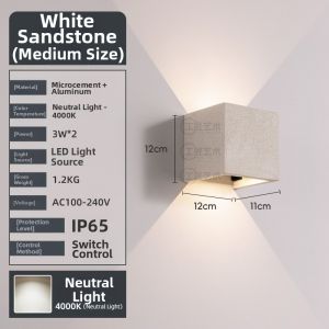 NDU | Waterproof Motion Sensor Outdoor Wall Light