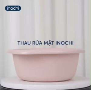 Chậu nhựa chậu rửa mặt cho bé thau nhựa giặt đồ chậu tròn cao cấp Notoro Inochi tiêu chuẩn Nhật Bản - Happy Life 4Kid