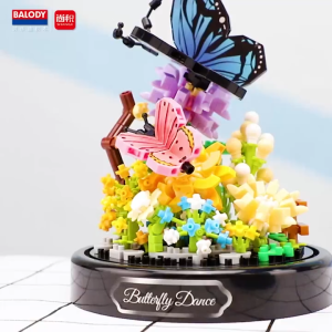 BALODY 16369 - Đồ chơi xếp hình con bướm 3D - Mô hình trang trí dễ thương