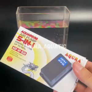 Aerator Aquarium 1 Lubang Mesin Pompa Gelembung Udara Akuarium Aquascape