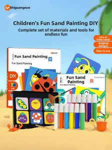 SHIGUANGXUE | Children Educational DIY Sand Painting Kit