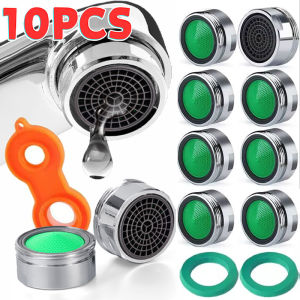 10pcs Water Saving Faucet Aerator Replaceable Filter Mixed Nozzle M24 Thread Bathroom Faucet Bubbler Accessories