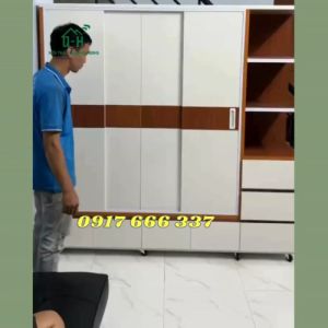 TỦ QUẦN ÁO NHỰA ĐÀI LOAN 4 CÁNH LÙA CÓ KỆ NGOÀI SANG TRỌNG GIÁ RẺ TẠI XƯỞNG