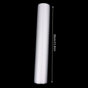 EELHOE | Machine Embroidery Stabilizer Water Soluble Embroidery Topping Film 11.8in*10 Yd Roll Wash Away Embroidery Stabilizer