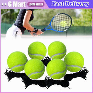 Tennis Training Swingball Replacement Ball With Elastic Ball Tennis Player Single String Practice Portable Lightweight Tennis