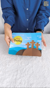 Mousepad Paskah Souvenir Easter Tatakan Mouse Sekolah Minggu Gereja Jumat Agung Easter Passover Alas Mouse