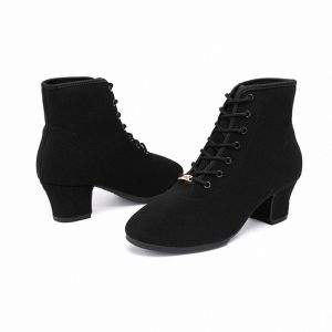 HANGONGZHU | High-top Women Soft-bottom Dancing Shoes Heels