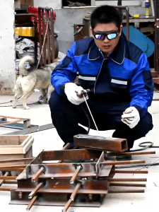 LIOMING Kacamata Las Otomatis Automatic Dimming Welding Glasses Kacamata Tukang Las Solar - N56