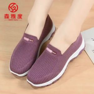 Sepatu Wanita Fashion Korea Nylon Sneakers Casual Fashion Import KSP63