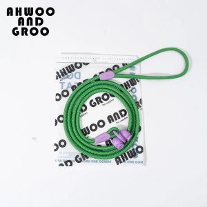 Pet Dog Training Round Rope 150cm Light Weight Nylon P Chain Collar Adjustable for Small Medium Dogs Walking Leash Pet Supplies