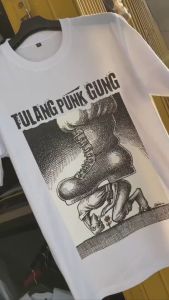 Kaos TULANG PUNGGUNG & Kaos Kata Desain Unik