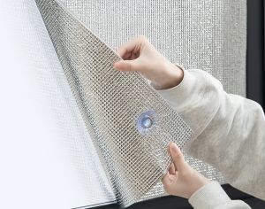 Window Sun Shade Film Home Sunshade Protector Pad Aluminum Foil Anti-UV Insulation Film Window Privacy Film Sunshade