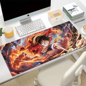 Bandai | One Piece Pirate Crew Gaming Mouse Pad Large Rubber Keyboard Desk Mat With 2MM Stitched Edge Non Slip Design