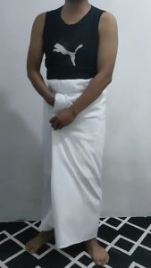PROMO !!! Sarung Putih Polos Dewasa