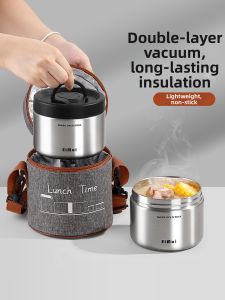 YOULUNMEI | Thermal Insulated Lunch Box Small & Portable