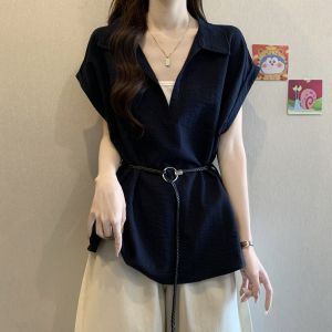 Elegant Stylish Versatile V-Neck Shirt