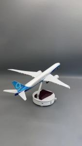 47cm Large Scale Aircraft Prototype B777-9X Diecast Airplane Models Kit with Landing Gear Wheel For Collection Display or Gift