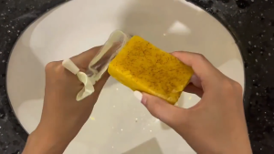 Turmeric & Kojic Scrub Brightening Soap Bar 100g | Face & Body Cleansing Soap | Gentle Exfoliating Scrub | Deep Cleansing