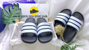 Dép Sandal Nam Cao Cấp Phong Cách Thời Trang Chất Liệu Da PU Gót Thấp - Mẫu Mới 2024