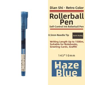 DIANSHI | Retro Direct Ink Flow Colored Rollerball Pen For Writing